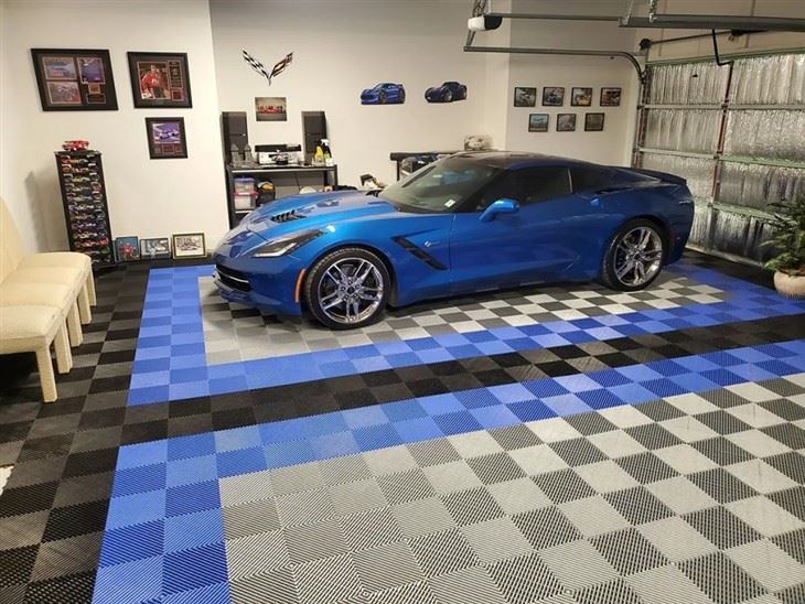 Pp Interlocking Plastic Garage Flooring